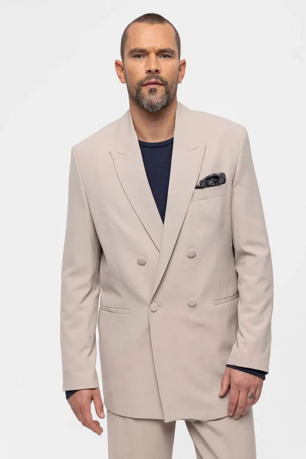 Antioch Taş Kruvaze Ceket