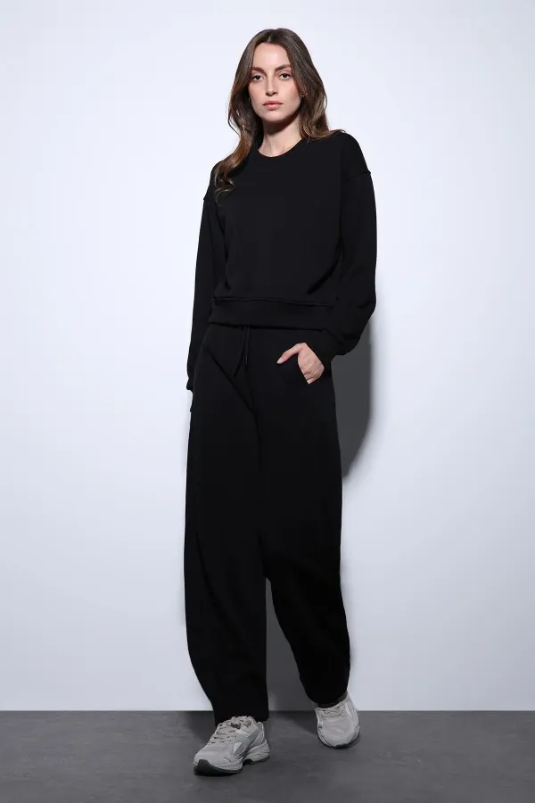 Antioch Black Basic Women's Sweatshirt