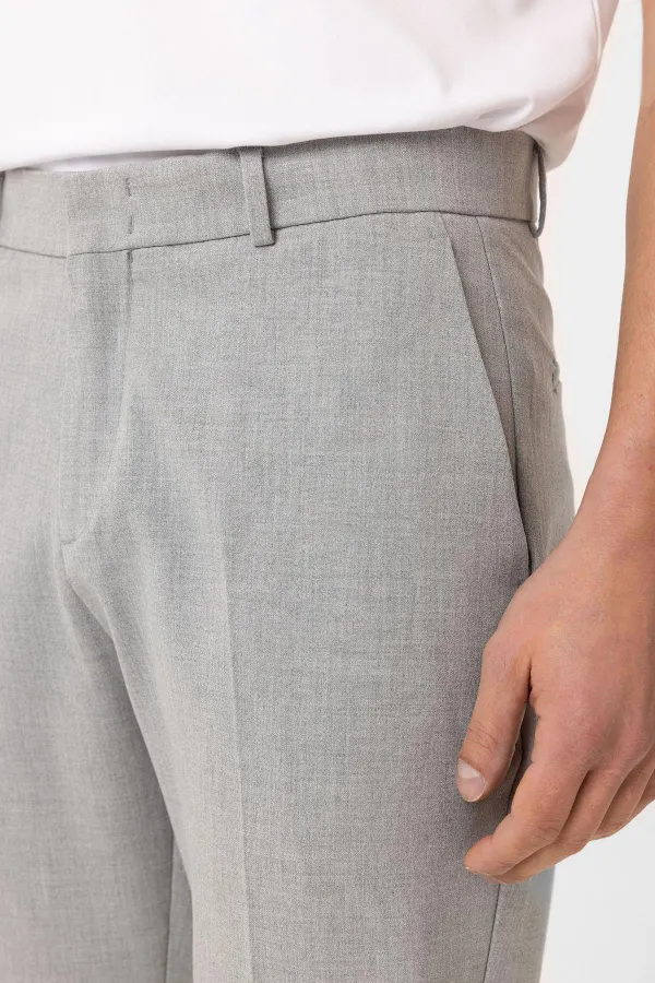 Antioch Açık Gri Slim Fit Comfort Erkek Pantolon