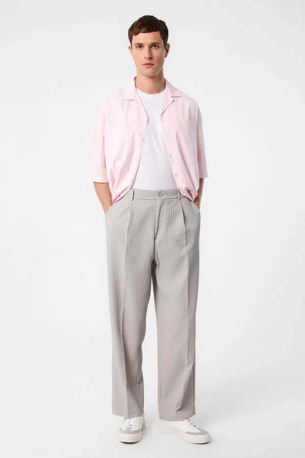 Pantalon en velours côtelé ample Antioch Stone pour homme