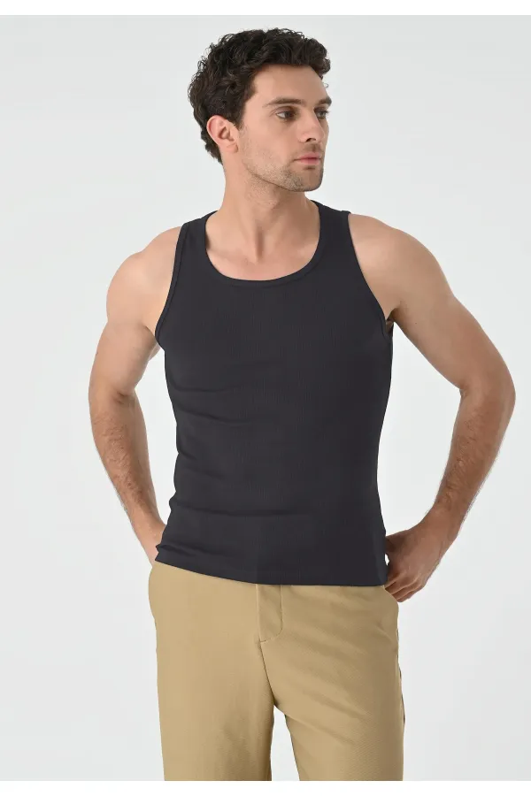 Antioch Anthracite Slim Fit Men's Undershirt