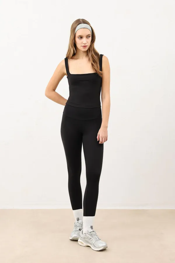 Antioch Black Strappy Women's Top