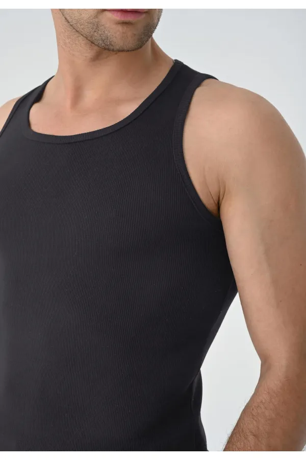 Antioch Anthracite Slim Fit Men's Undershirt