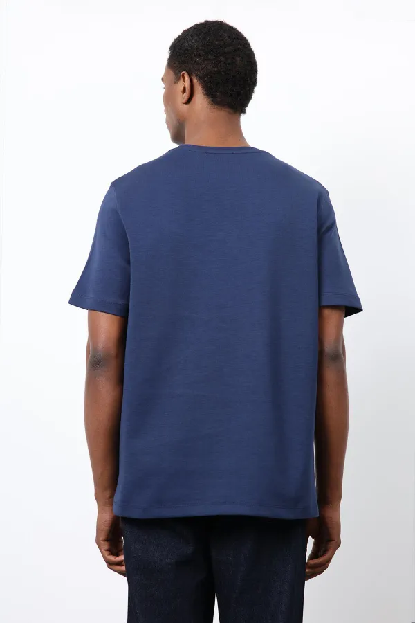 Antioch Lacivert Regular Fit Basic Erkek T-Shirt