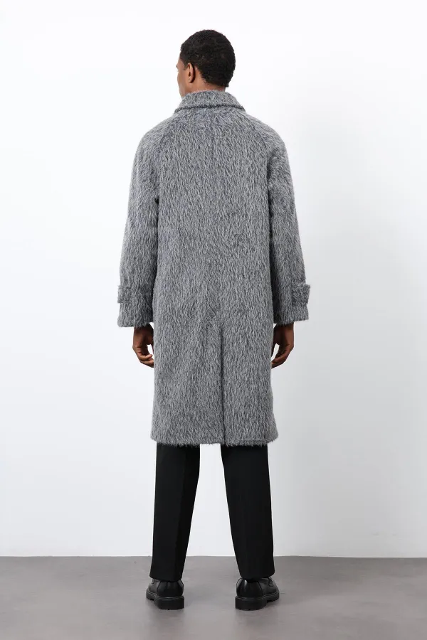 Antioch Antrasit Suni Kürk Erkek Kaban