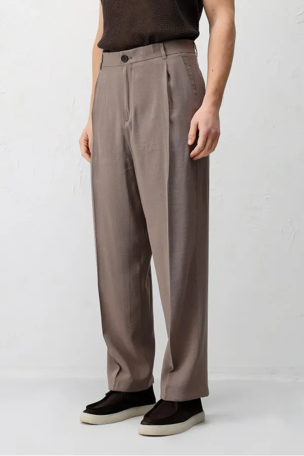 Pantalon pour homme en tissu modal Antioch Mink