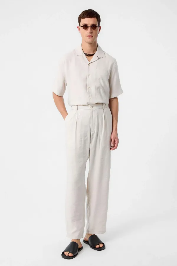 Antioch Taş Modal Kumaş Erkek Gömlek