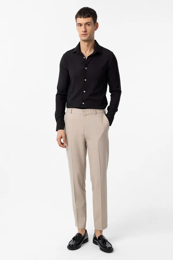 Antioch Siyah Slim Fit Erkek Gömlek