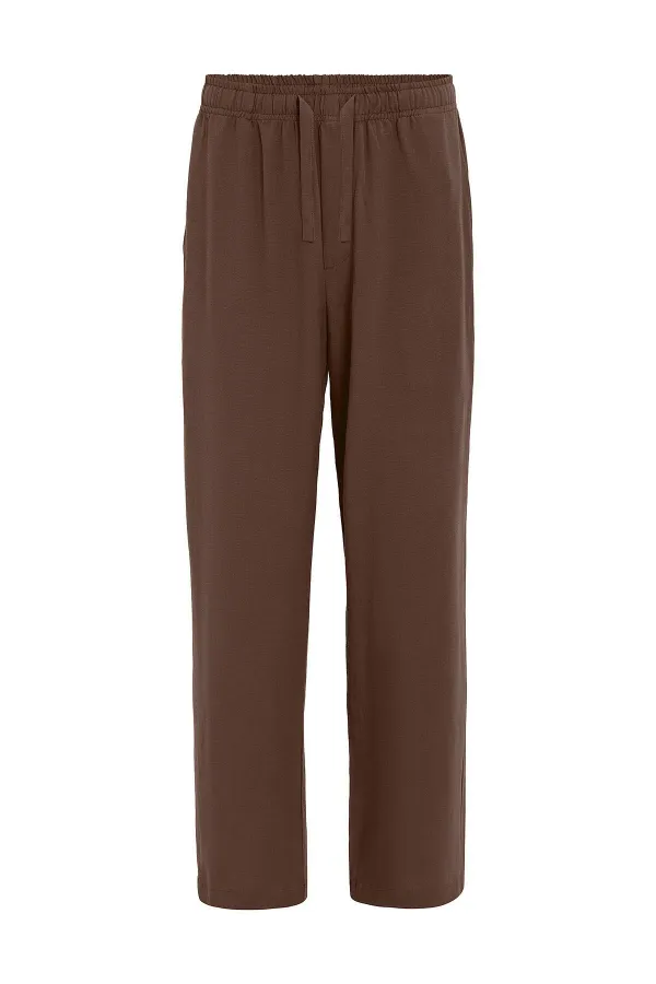 Antioch Coffee Linen Blend Jogger Men's Pants