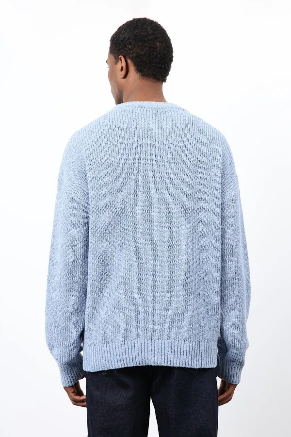 Antioch Bebe Mavi Örme Triko Erkek Kazak