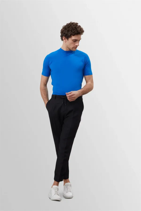 Antioch Saks Slim Fit Basic T-Shirt