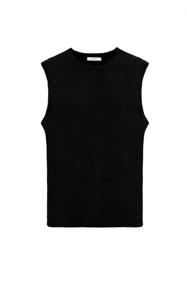 Antioch Siyah Dokulu Erkek Kolsuz T-Shirt Antioch Siyah Dokulu Erkek Kolsuz T-Shirt