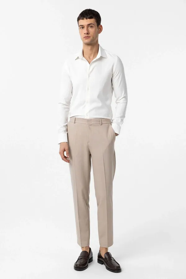 Antioch Beyaz Slim Fit Erkek Gömlek