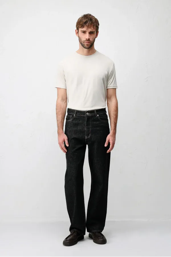 Jean Antioch noir ample pour homme