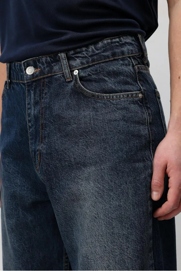 Antioch Blue Baggy Fit Men's Jeans