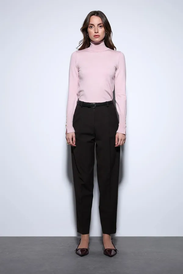 Antioch Kahve Pensli Kadın Pantolon