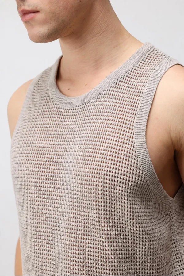 Antioch Natur Knitwear Athlète pour hommes