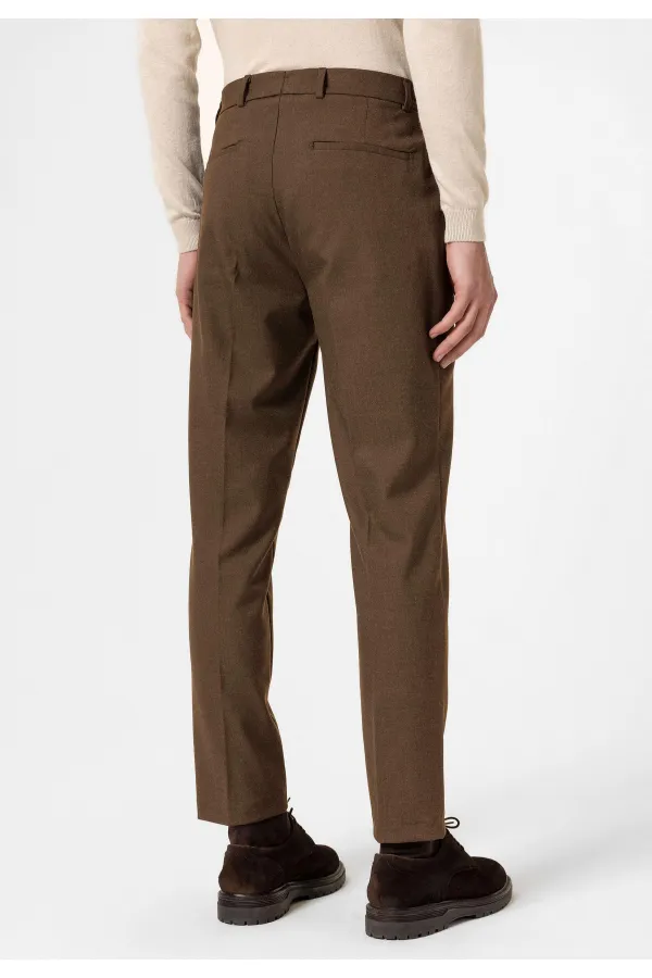 Antioch Taba Yüksek Bel Klasik Erkek Pantolon