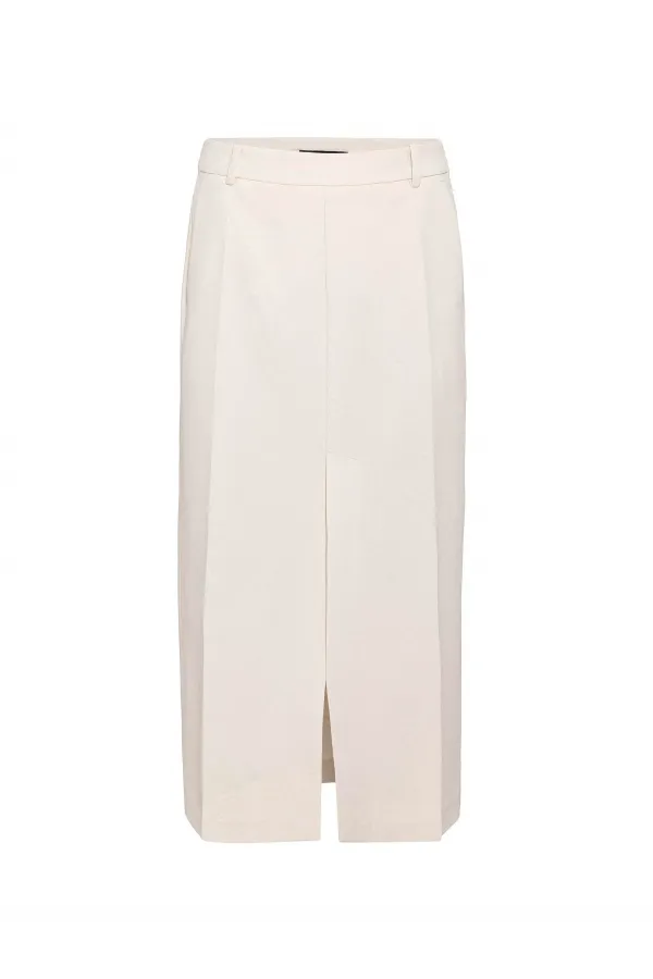Jupe crayon fendue Antioch Off-White pour femme