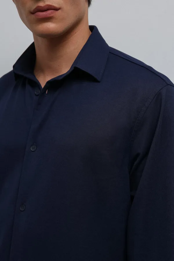 Chemise homme Antioch Navy Relax Fit