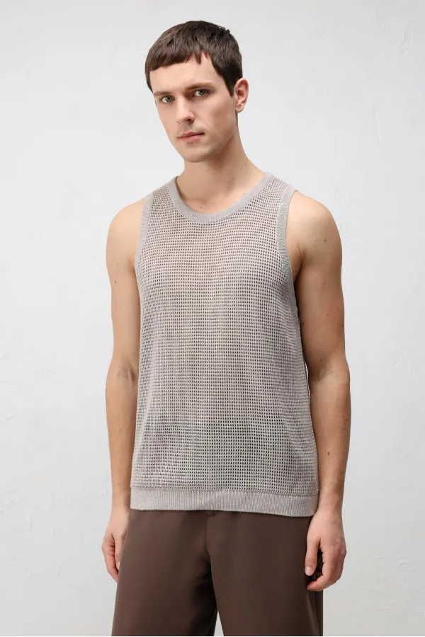 Antioch Natur Knitwear Athlète pour hommes
