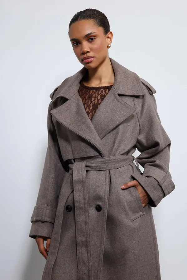 Antioch Vizon Oversize Kemerli Kaban