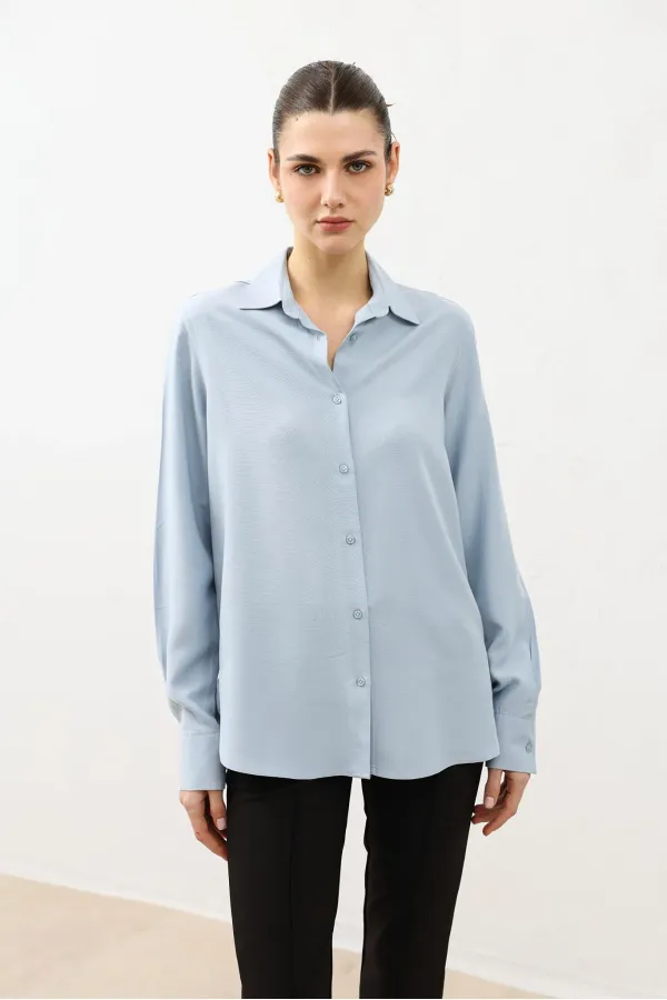 Antioch Bebe Blue Premium Women's Shirt