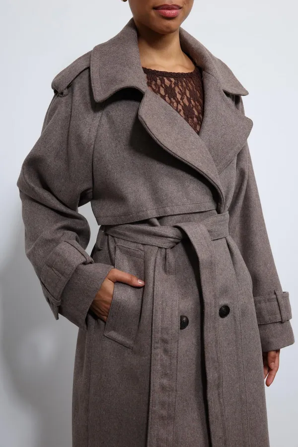 Antioch Vizon Oversize Kemerli Kaban