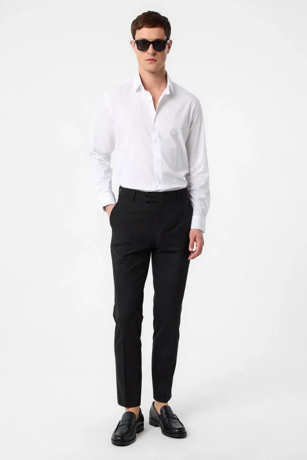 Antioch Beyaz Slim Fit Erkek Gömlek