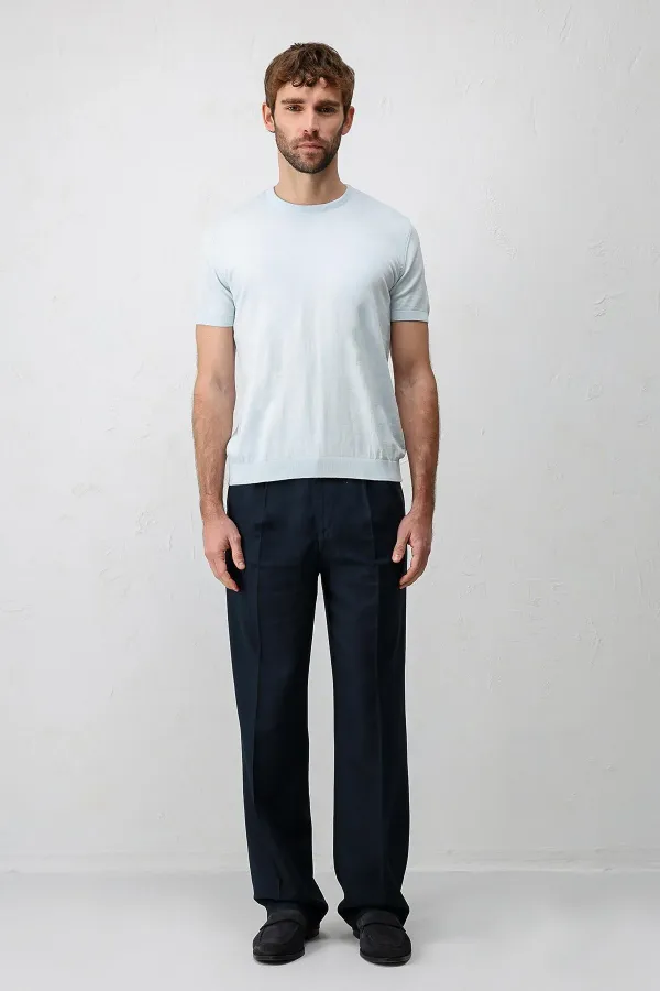 Antioch Bebe Mavi Comfort Slim Triko T-Shirt