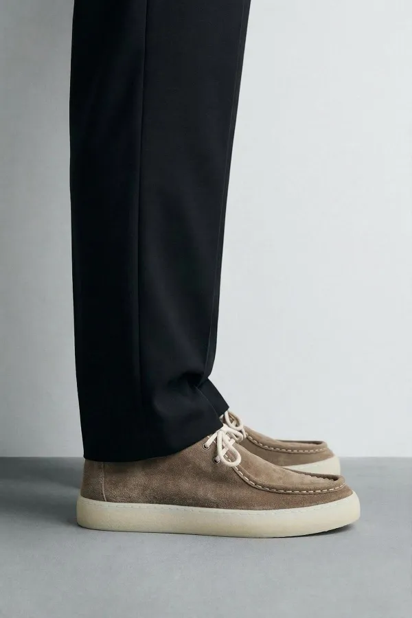 Antioch Vizon Yumuşak Dikişli Burun Deri Ayakkabı