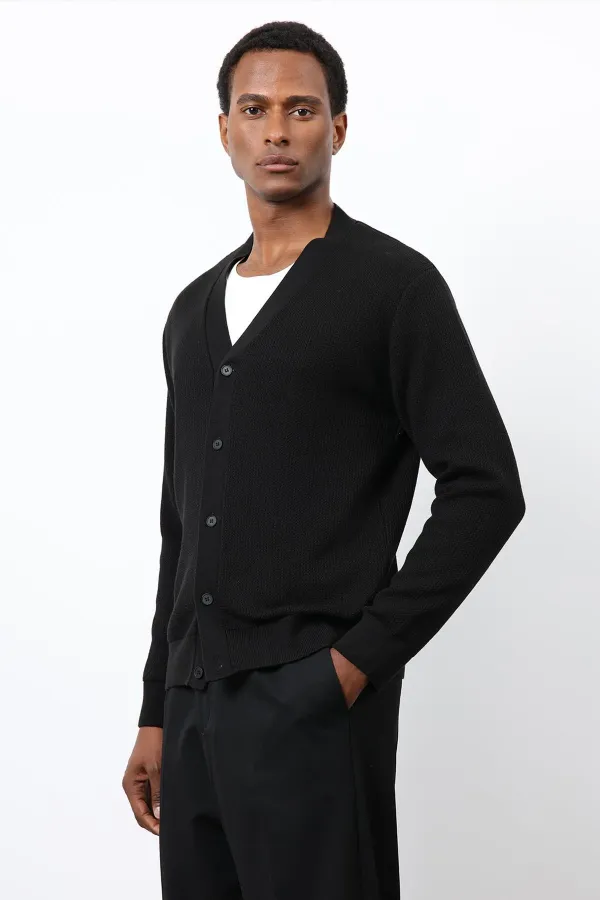 Gilet basique noir Antioch pour homme