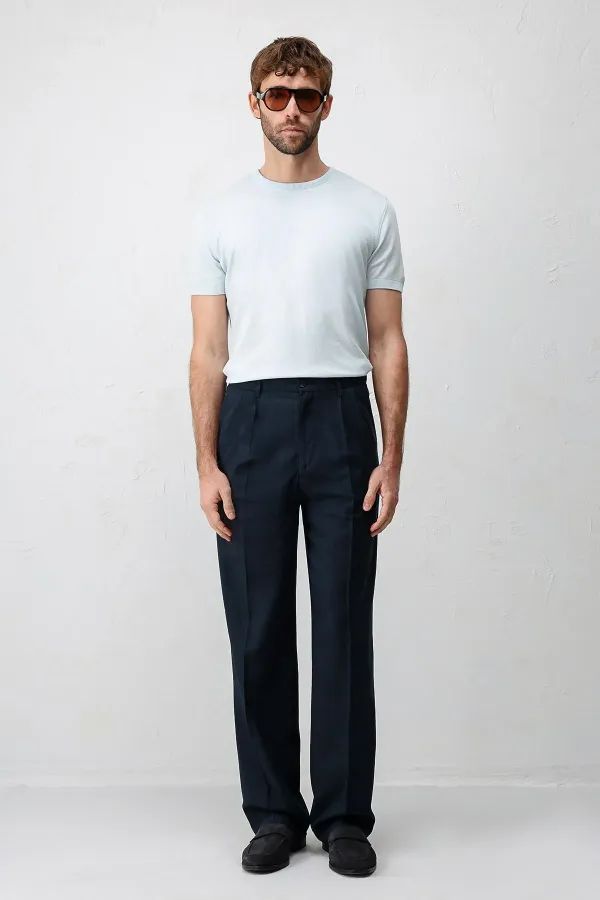 Antioch Bebe Mavi Comfort Slim Triko T-Shirt