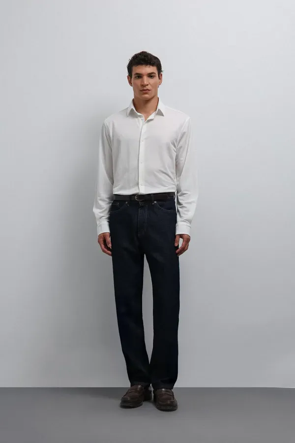 Antioch White Relax Fit Men's Shirt