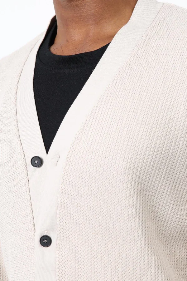 Antioch Stone Basic Men's Cardigan