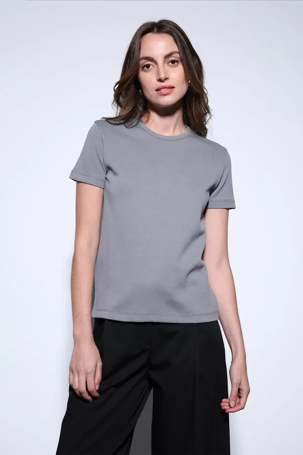 T-shirt basique fumé Antioch pour femmes