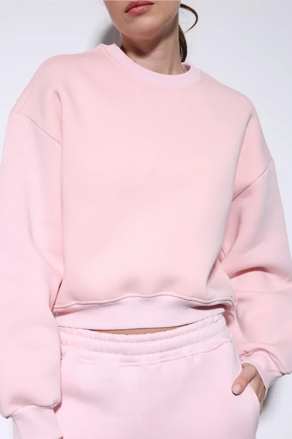 Antioch Pink Basic Women's Sweatshirt