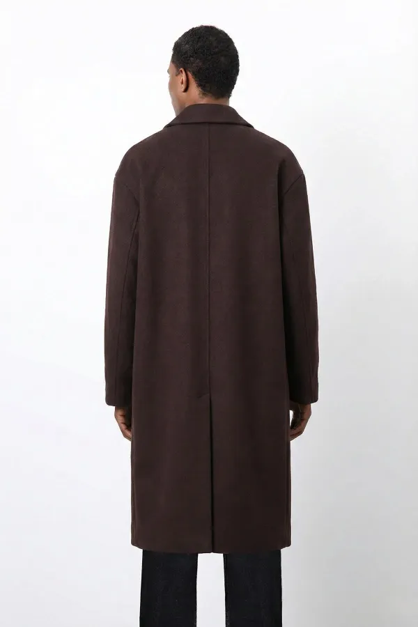 Antioch Coffee Relax Fit Men's Coat