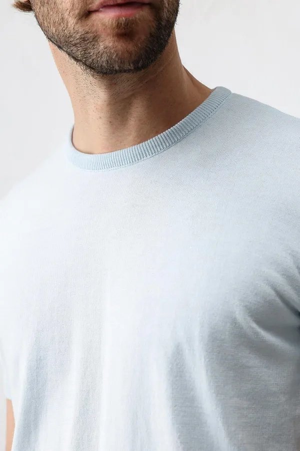 Antioch Bebe Mavi Comfort Slim Triko T-Shirt