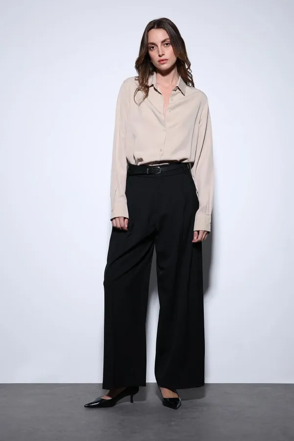 Antioch Bej Premium Kadın Gömlek