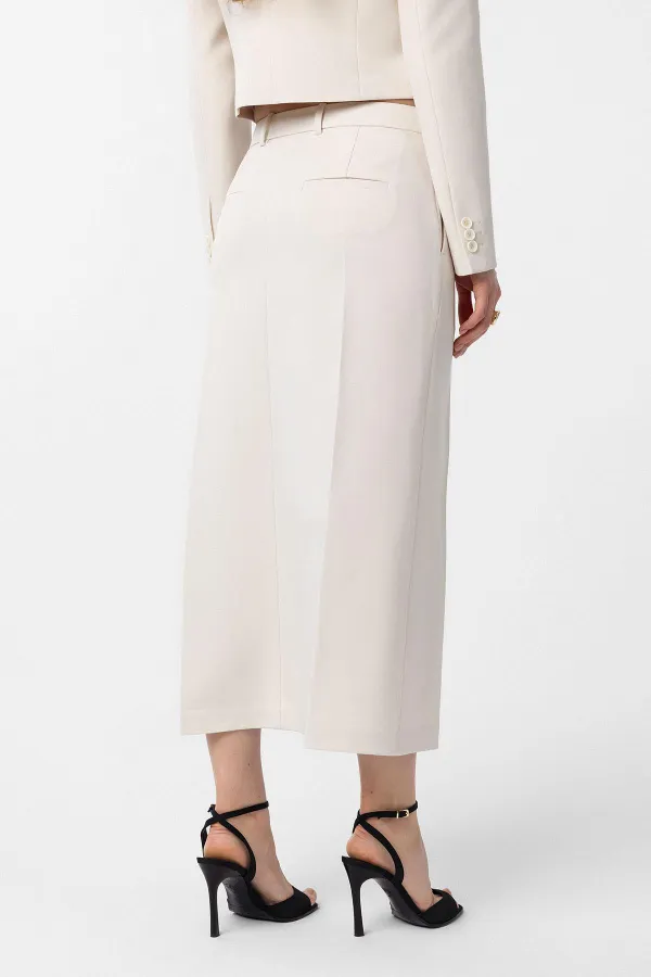 Jupe crayon fendue Antioch Off-White pour femme