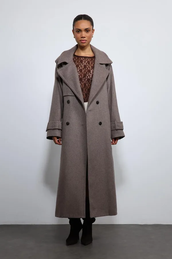 Antioch Vizon Oversize Kemerli Kaban