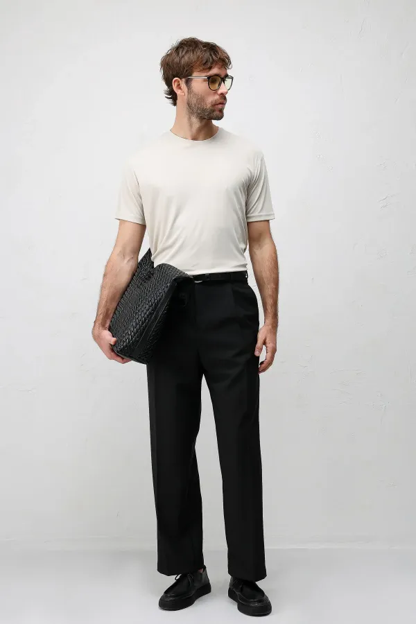 T-shirt texturé premium Antioch Stone pour homme