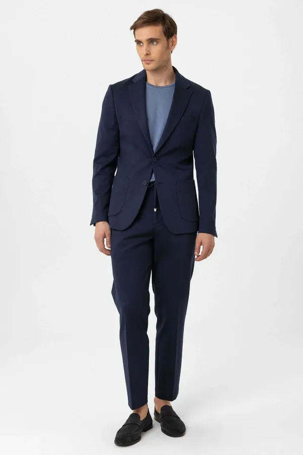 Costume homme Antioch Navy coupe slim confortable