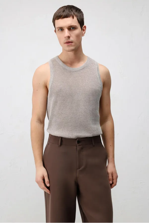 Antioch Natur Knitwear Athlète pour hommes