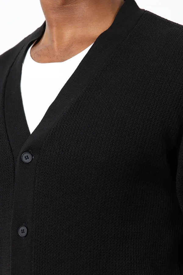 Gilet basique noir Antioch pour homme