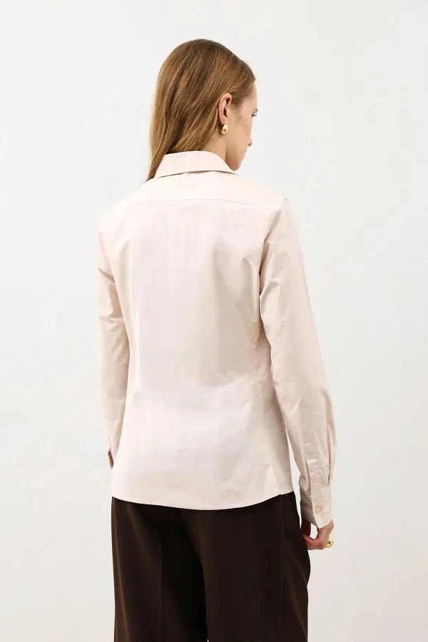 Chemise Antioch Stone Basic Slim Fit pour femme