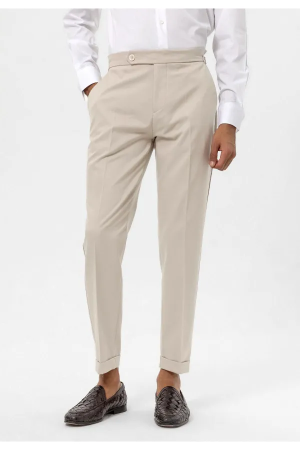 Antioch Taş Yüksek Bel Regular Fit Erkek Pantolon