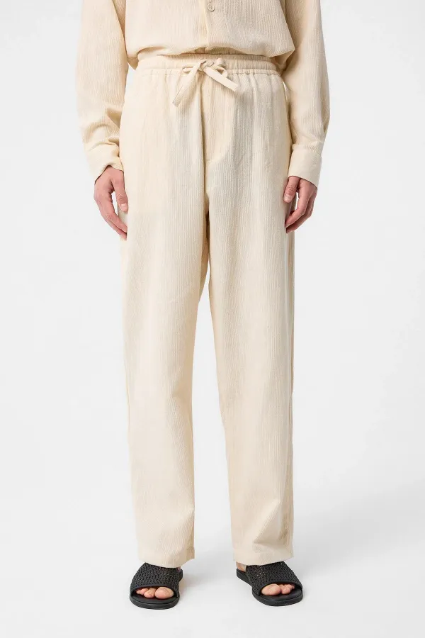 Antioch Men's Trousers with Off-White Texture