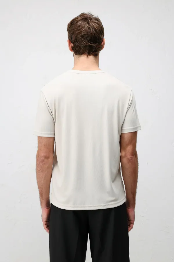 T-shirt texturé premium Antioch Stone pour homme